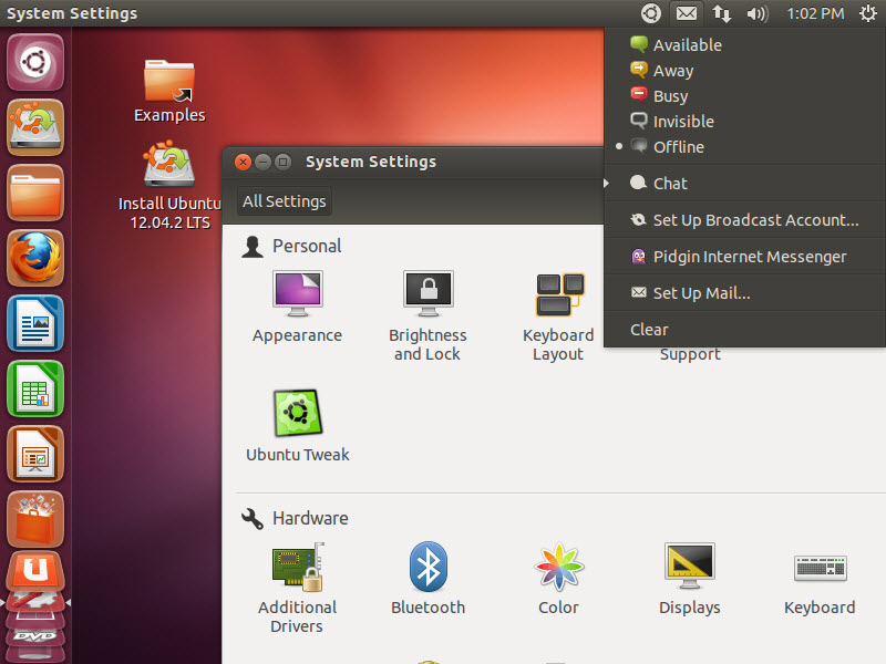 Загрузка Ubuntu Live для ознакомления